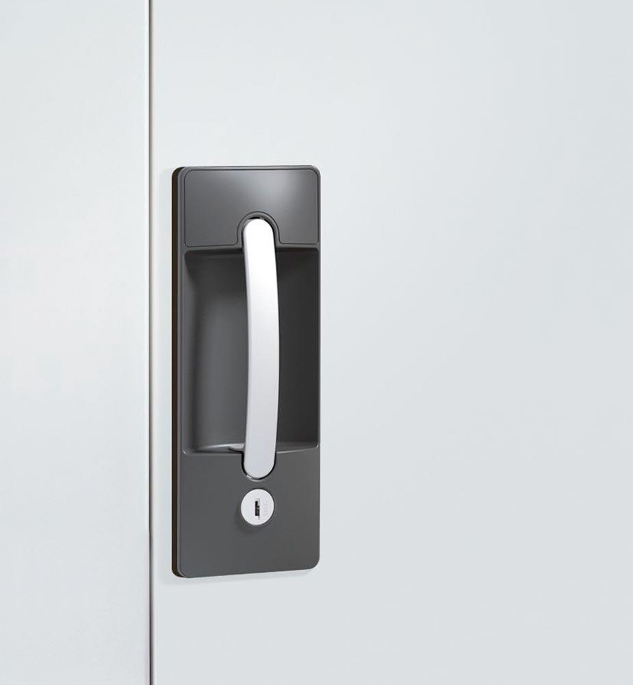 Schwerlastschrank, Flügeltüren, 4 Böden, BxTxH 1200x600x1950 mm, Farbwahl