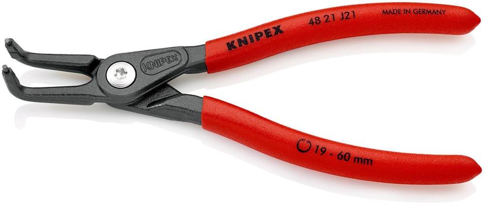 Präzisionssicherungsringzange J 21 für Bohrungen Ø 19 - 60 mm Länge 165 mm
