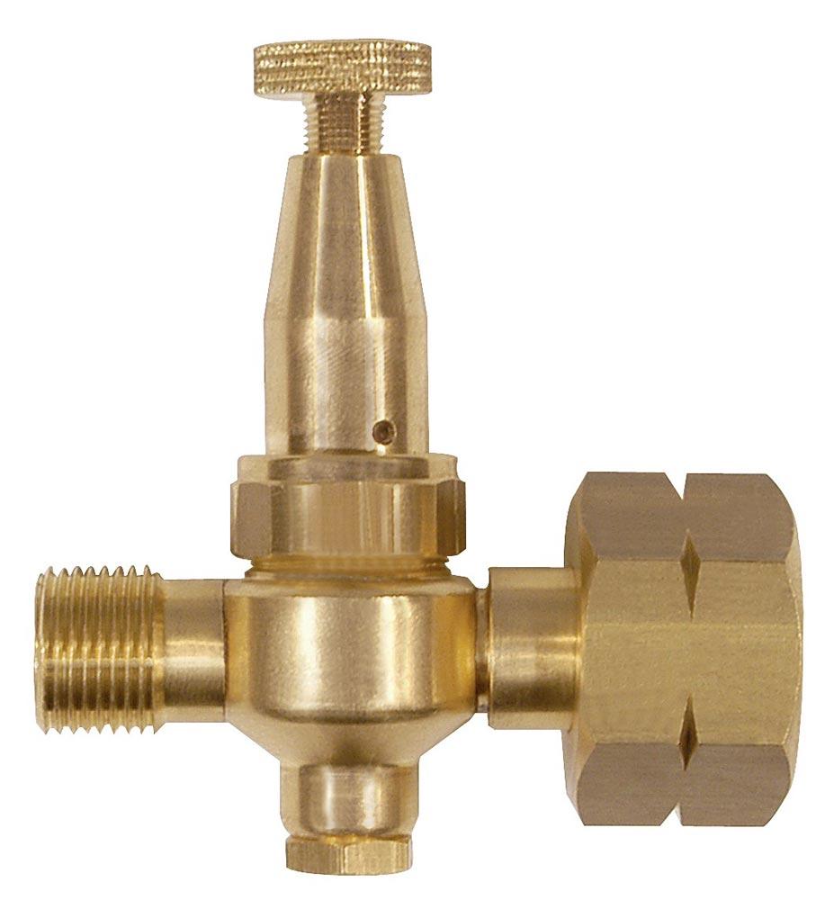 Propankleindruckregler Mini ohne Manometer 0,5 - 4 bar 6 kg/h G 3/8 LH