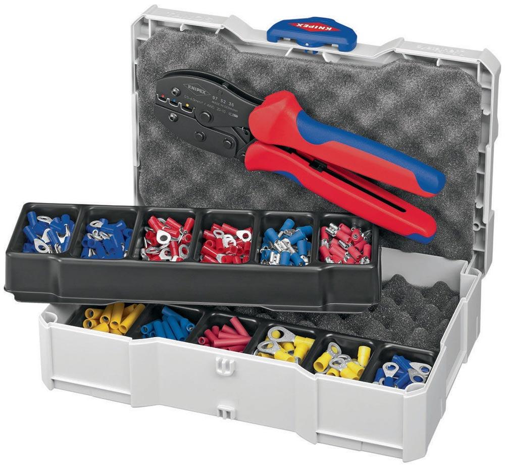 Kabelverbindersortiment 286-teilig 0,5 - 6 mm Kunststoffbox