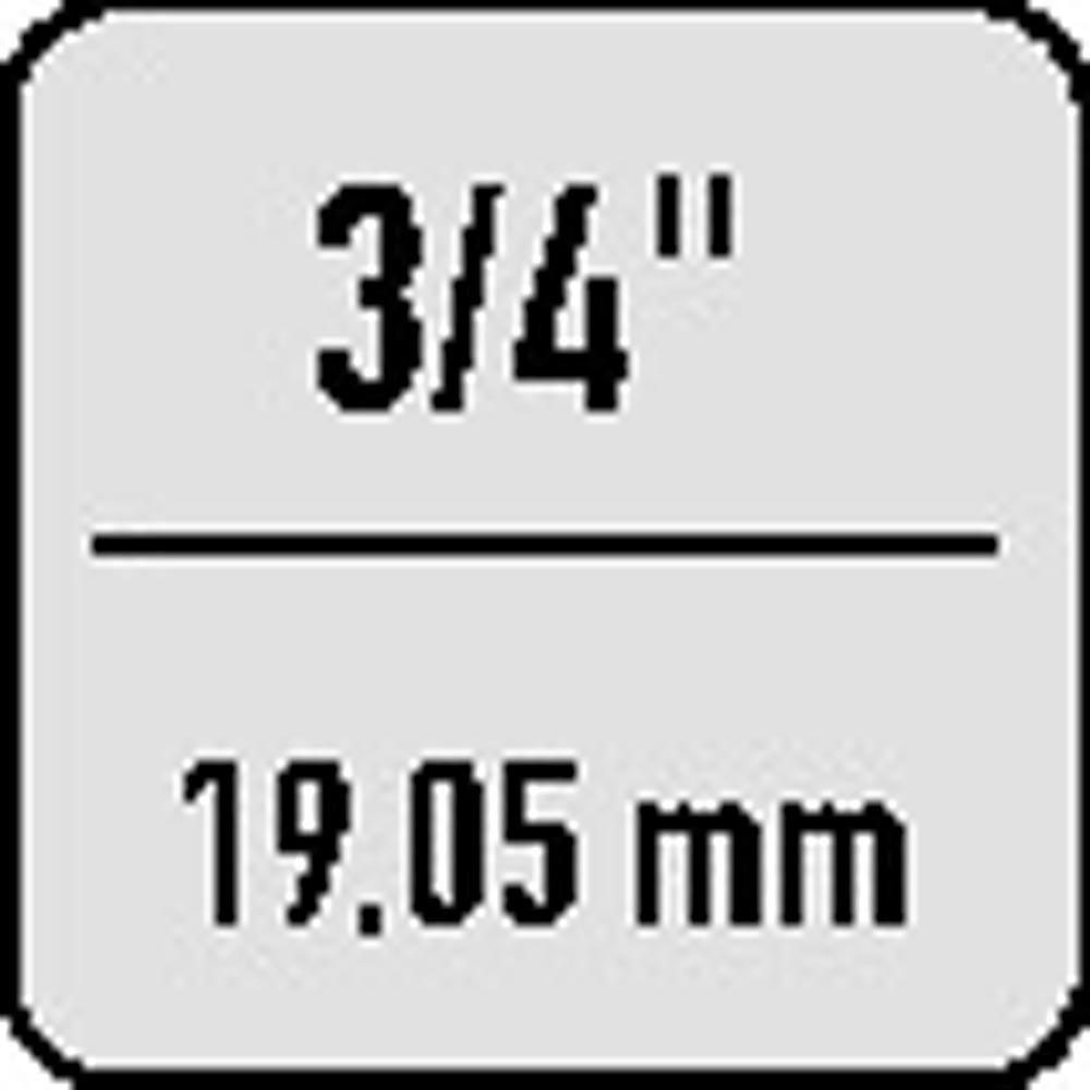 Kernbohrer NOVA 25 Nenn-Ø 22 mm HSS Schnitttiefe 25 mm Weldon