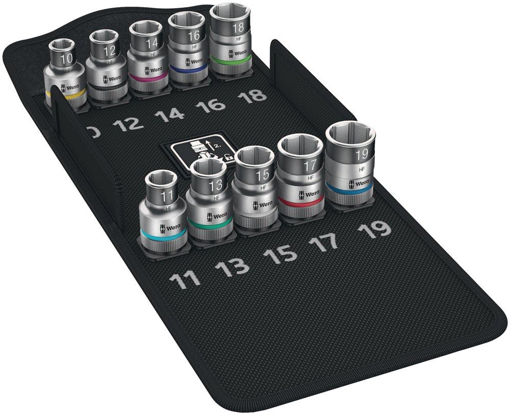 Steckschlüsselsatz 8790 HMC HF 10-teilig 1/2  10 - 19 mm für Außen-6-kant