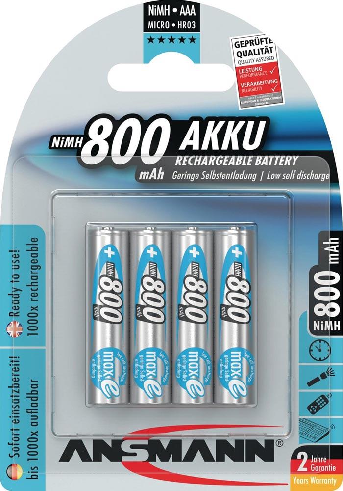 Akkuzelle maxE 1,2 V 2100 mAh R6-AA-Mignon HR6 4 4St./Blister