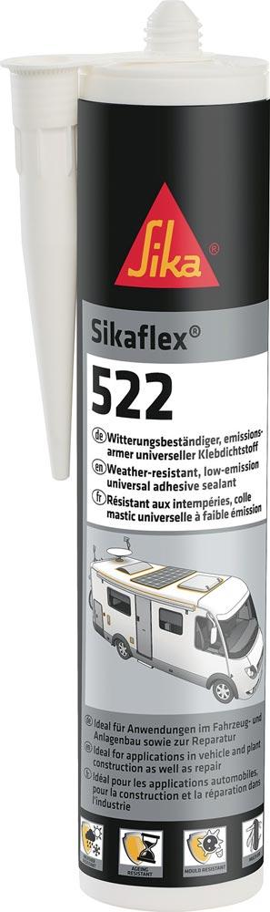 Kleb- und Dichtstoff Sikaflex®-522 weiß 300 ml