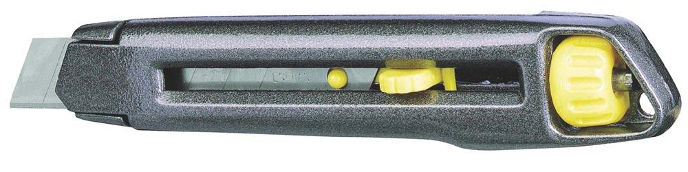 Cuttermesser Interlock Klingenbreite 18 mm Länge 165 mm Metall-Korpus SB