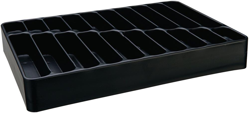 Einsatz LOGS 137 H48xB338xT238mm Kunststoff schwarz 20-fach