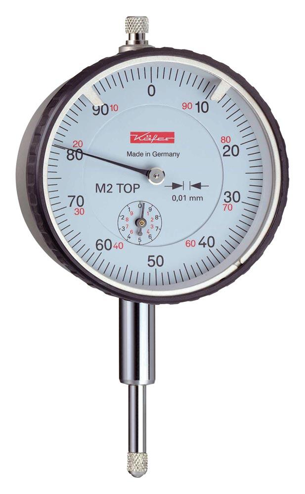 Messuhr M2 Top 10 mm Ablesung 0,01 mm Messuhr M2 Top 10 mm Ablesung 0,01 mm