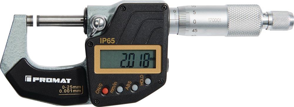 Bügelmessschraube DIN 863/1 IP65 25-50 mm digital