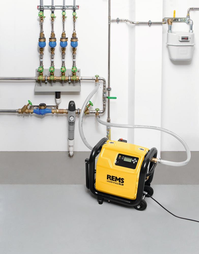 REMS Elektr Spül-/Druckprüfeinheit Multi Push SLW