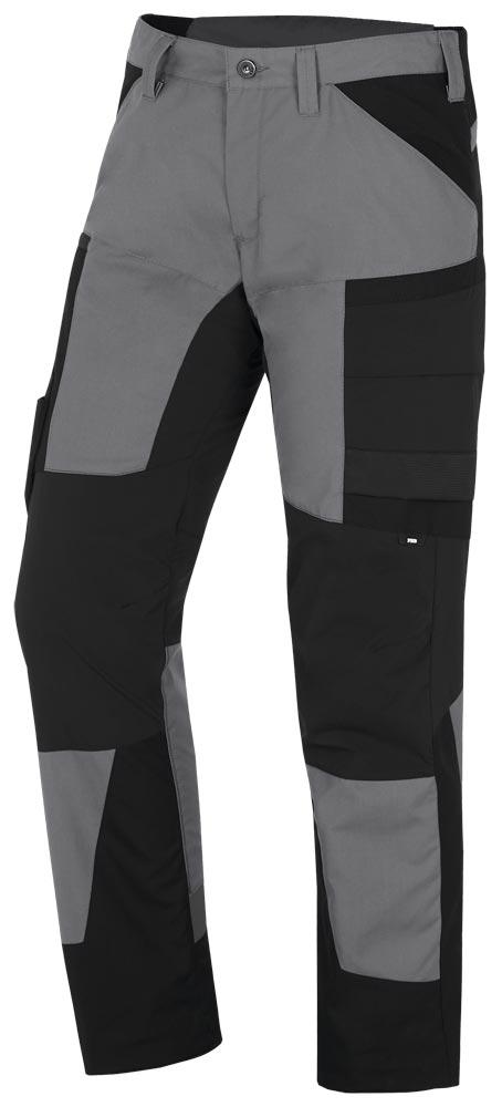 Arbeitshose elastisch MIO, grau-schwarz Gr. 58