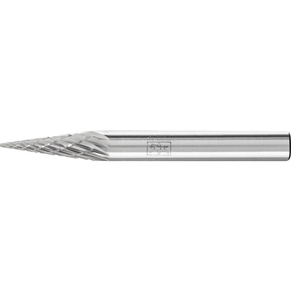 Frässtift SKM Ø 6 mm Kopflänge 18 mm Schaft-Ø 6 mm Hartmetall Verzahnung 3 PLUS