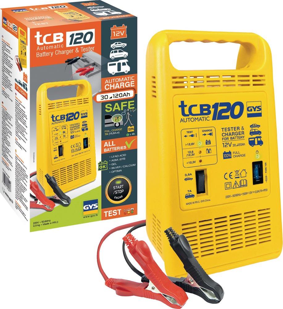 Batterieladegerät TCB 120 12 V 3,5-7 A