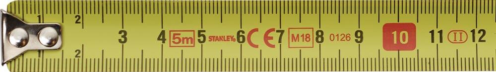 Taschenrollbandmaß PowerLock® Länge 5 m Breite 25 mm mm/cm EG II Kunststoff Feststeller SB