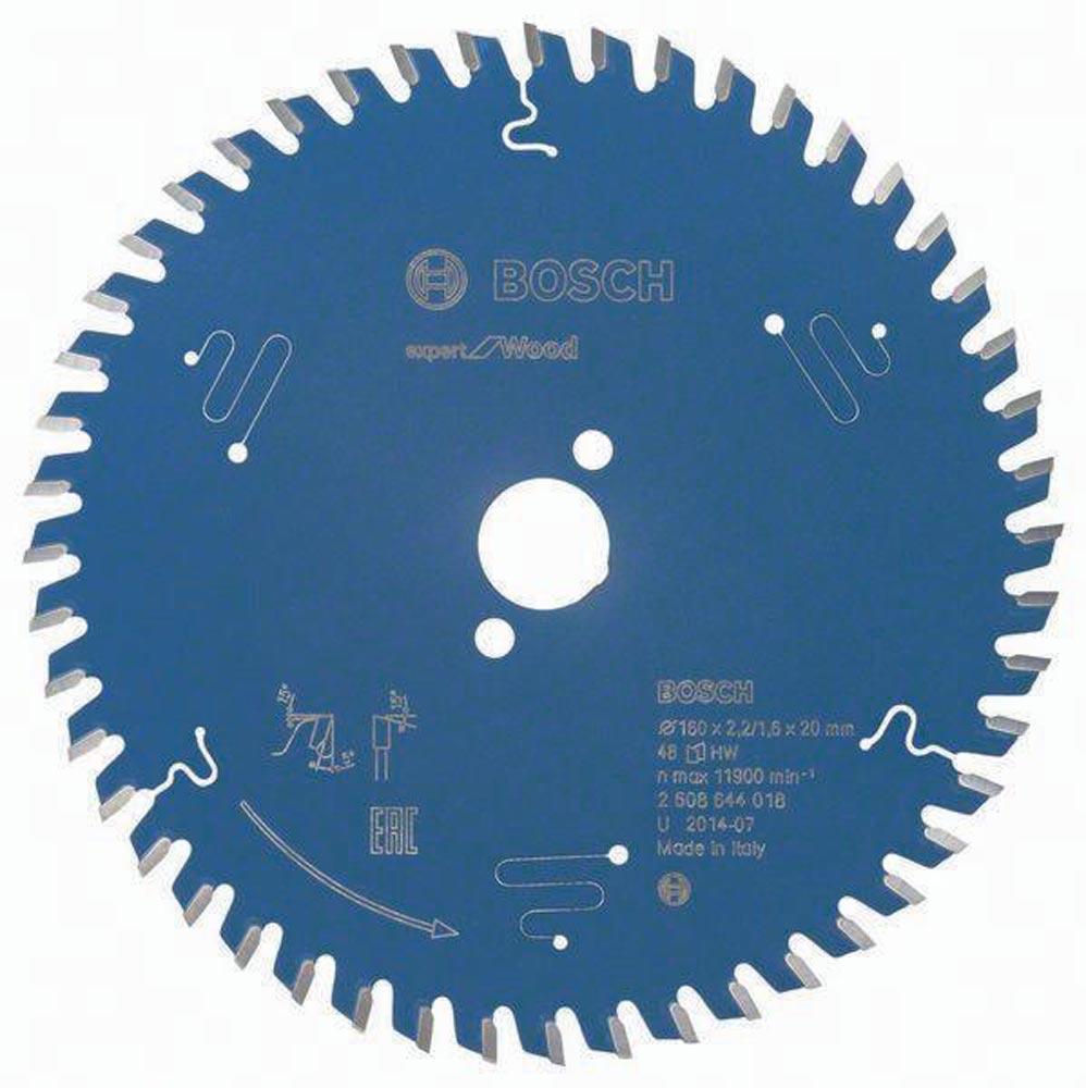 Kreissägeblatt Expert for Wood Außen-Ø 160 mm Zähnezahl 48 WZ Bohrung 20 mm Schnittbreite 2,2 mm HM
