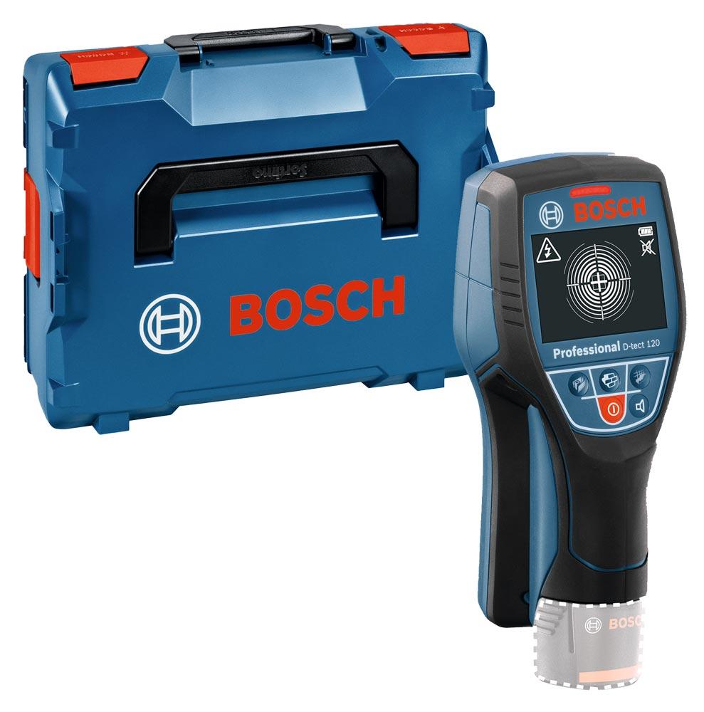 BOSCH Akku-Wallscanner D-tect 120 in L-BOXX (o. Akku/Ladegerät)