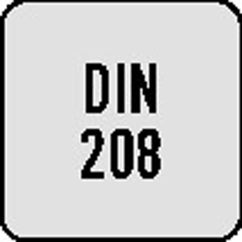 Maschinenreibahle DIN 208 H7 Form B Nenn-Ø 24 mm HSS-Co MK3