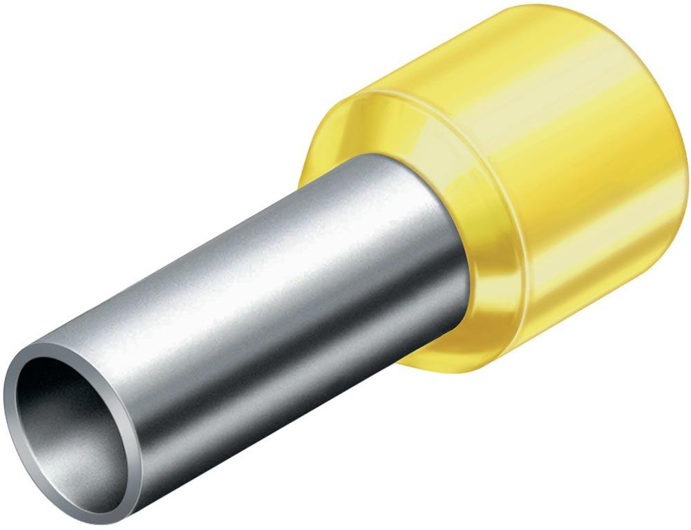 Aderendhülsenzange Gesamtlänge 145 mm 0,25 - 2,5 (AWG 23 - 13) mm poliert Kunststoffüberzug