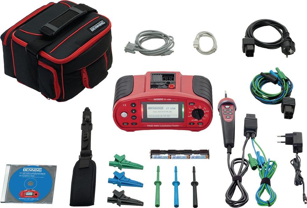 Installationsprüfgerät IT 130 zur Prüfung elektrischer Anlagen