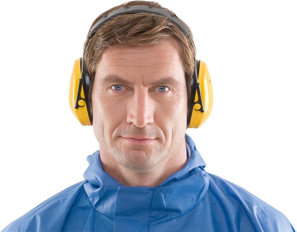 Gehörschutz OPTIME I EN 352-1 SNR 27 dB gepolsterter Kopfbügel weiche Polsterung