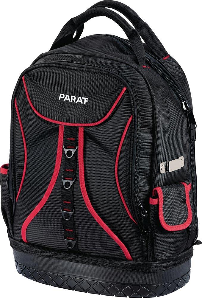 Werkzeugrucksack B360xT170xH440mm Nylon schwarz / rot Werkzeugrucksack B360xT170xH440mm Nylon schwarz / rot