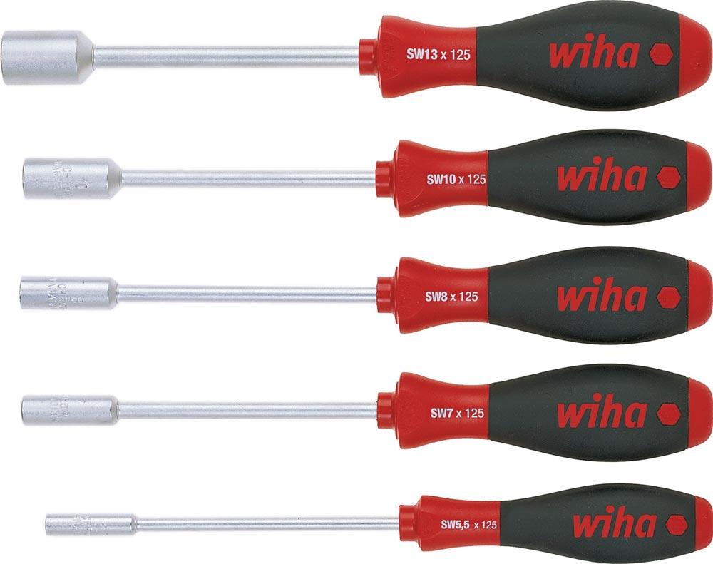 Sechskantsteckschlüsselsatz 341 K5 5-teilig Mehrkomponentengriffen