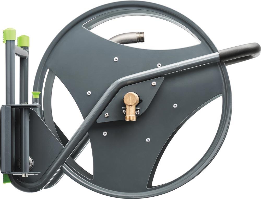Schlauchabroller GEKA plus P40 Anschlussgewinde 26,44 mm G 3/4  pulv. Stahl Schlauchabroller GEKA plus P40 Anschlussgewinde 26,44 mm G 3/4  pulv. Stahl