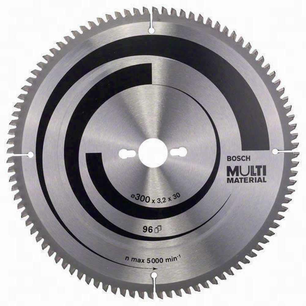 Kreissägeblatt Außen-Ø 300 mm Zähnezahl 96 HLTCG Bohrung 30 mm Schnittbreite 3,2 mm HM