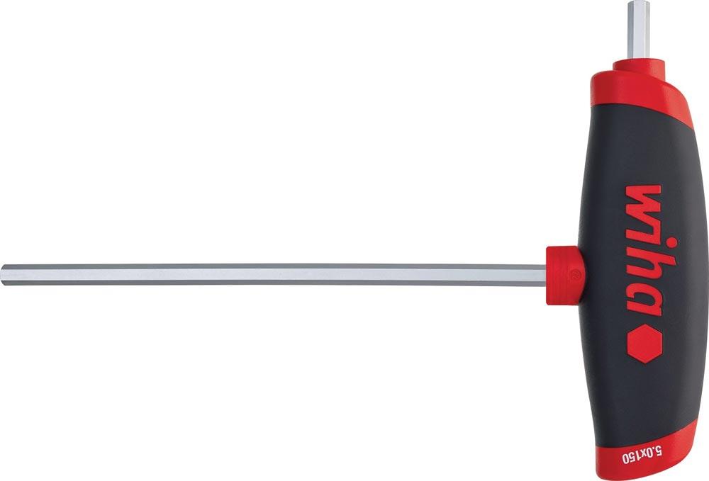Sechskantwinkelschraubendreher Schlüsselweite 4 mm Klingenlänge 150 mm Sechskant mit Seitenabtrieb