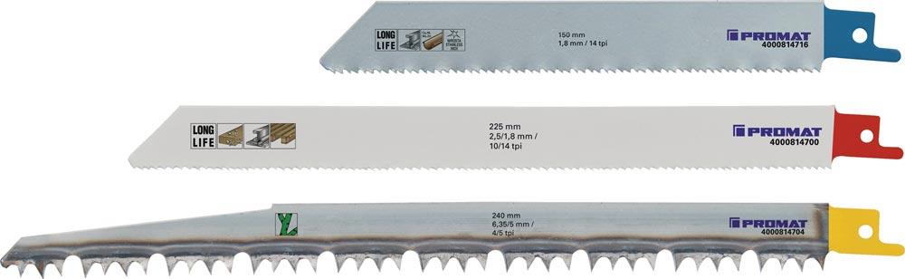 Säbelsägeblattset Universal 3-teilig