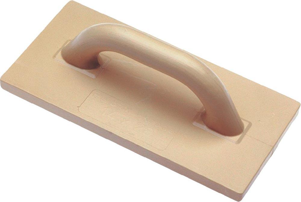 Reibebrett leichte Ausführung Kunststoff L240xB120xS15-20mm Reibebrett leichte Ausführung Kunststoff L240xB120xS15-20mm