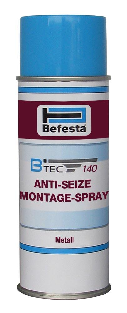 Anti-Seize Montagespray Btec 140 400 ml - Metall