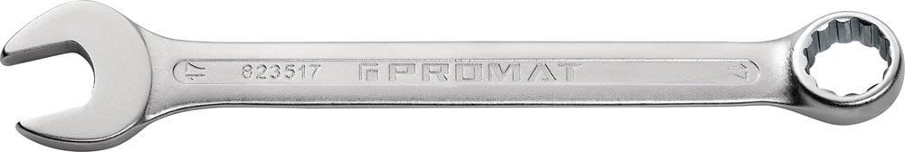 Ringmaulschlüssel SW 17 mm Länge 210 mm Form A CV-Stahl
