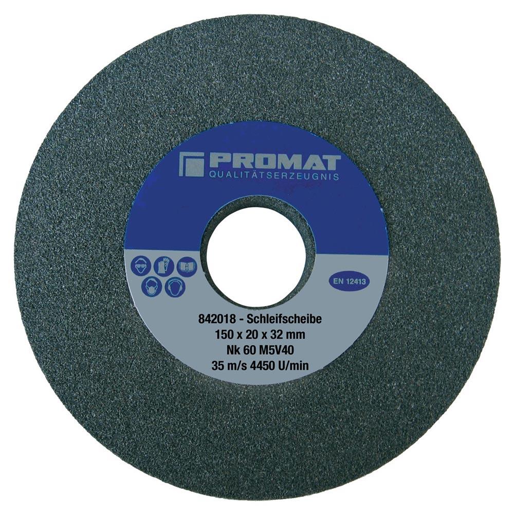 Schleifbockscheibe Ø200xB32x51mm 36 Form A mit Aussparung 110 x 16 mm Normalkorund