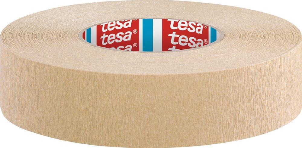 Kreppband tesakrepp® 4319 stark gekreppt hellbraun Länge 50 m Breite 38 mm Rolle