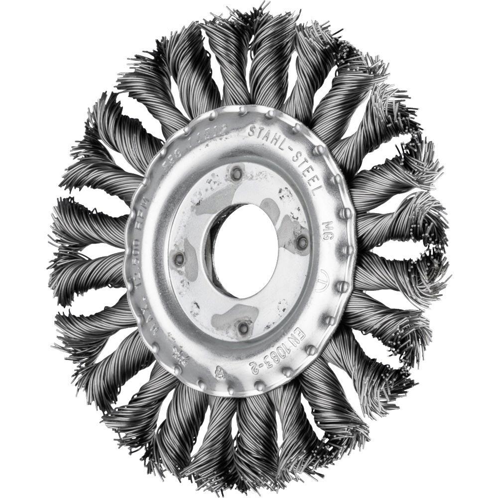 Rundbürste RBG 11512/22,2 CT ST 0,50 Ø 115 mm Drahtstärke 0,5 mm Stahl 12 mm 12500 min-