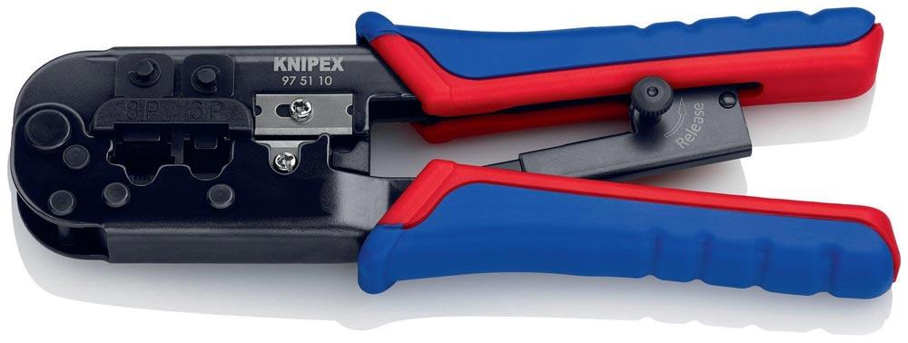 Crimpzange für Westernstecker Länge 190 mm
