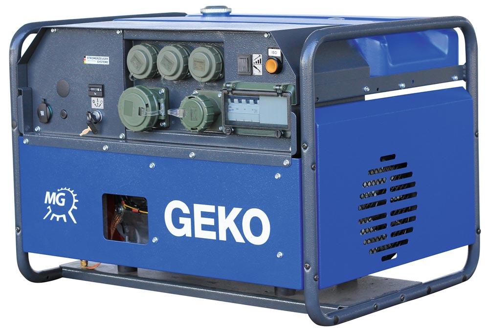 GEKO Stromerzeuger 7401 ED-AA/HEBA, 6480/5150 VA, (400/230 V),Benzin,E-Start, STAGE V