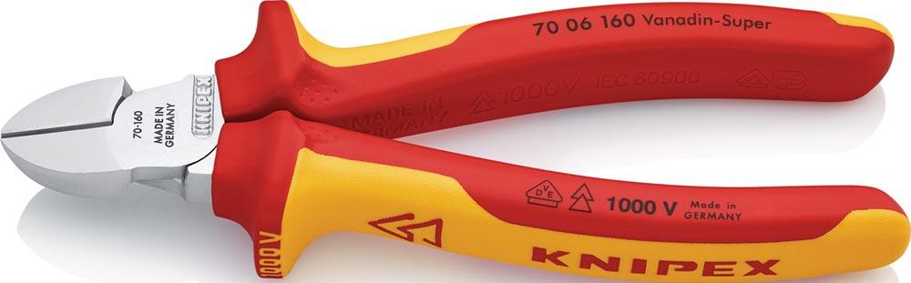 Seitenschneider Länge 160 mm VDE Mehrkomponenten-Hüllen