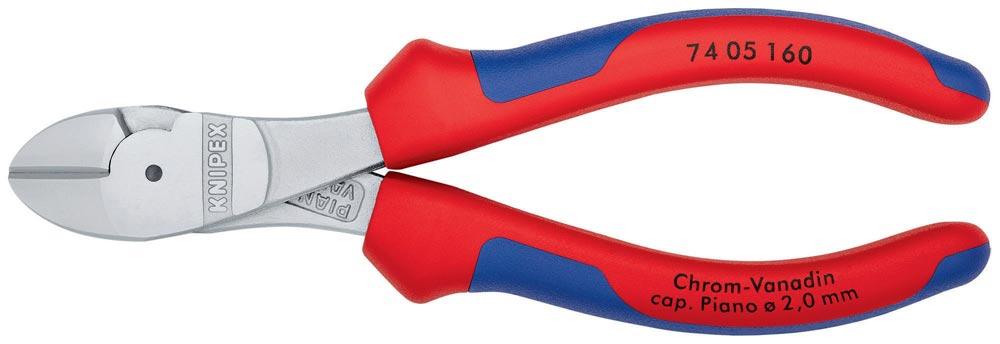 Kraftseitenschneider Länge 160 mm Form 0 Mehrkomponenten-Hüllen