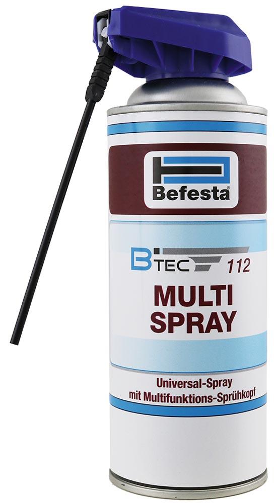 Multispray 400 ml mit Multifunktionssprühkopf Btec 112