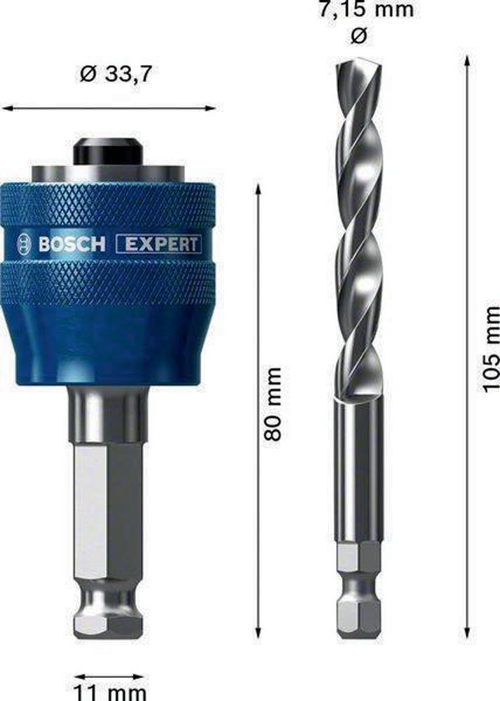 Adapter Power-Change Plus HSS-G-Bohrer für Lochsägen