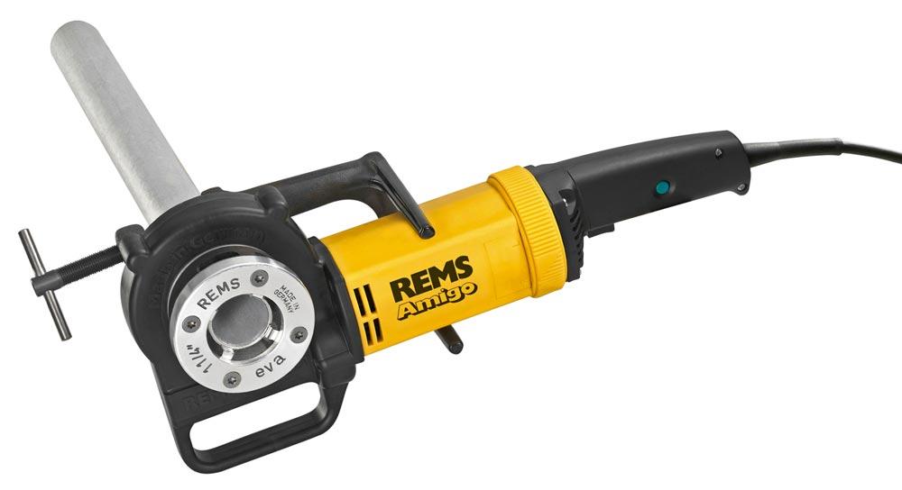 REMS Elektrische Handschneidkluppe 1200 Watt bis 11/4 im Koffer Rems Amigo-Set
