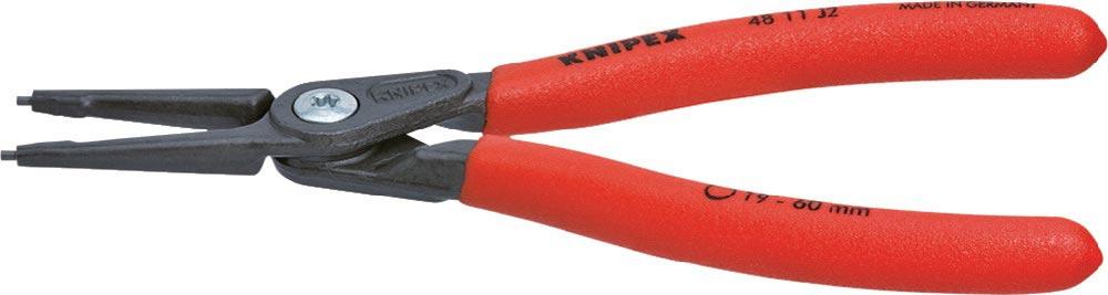 Präzisionssicherungsringzange J 2 für Bohrungen Ø 19 - 60 mm mit Spreizbegrenzung Länge 180 mm