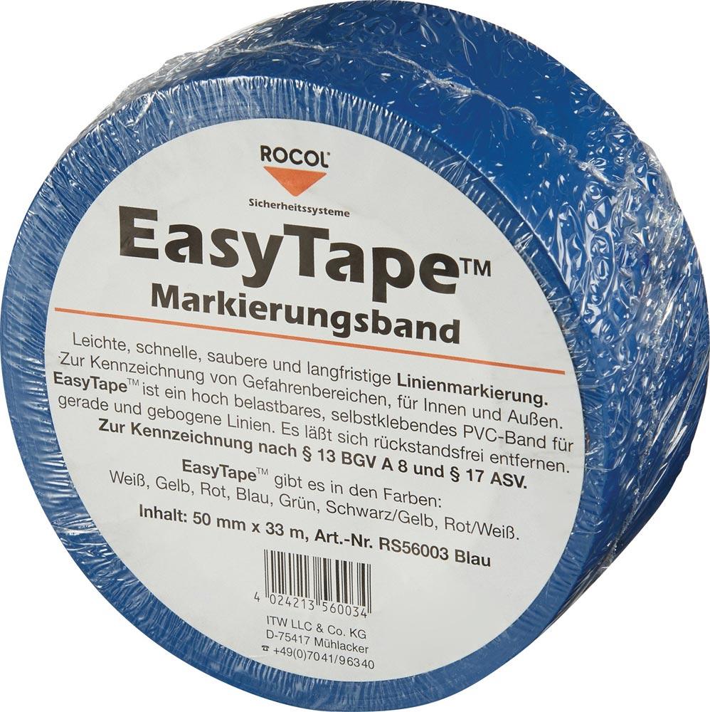 Bodenmarkierungsband Easy Tape PVC blau Länge 33 m Breite 50 mm Rolle