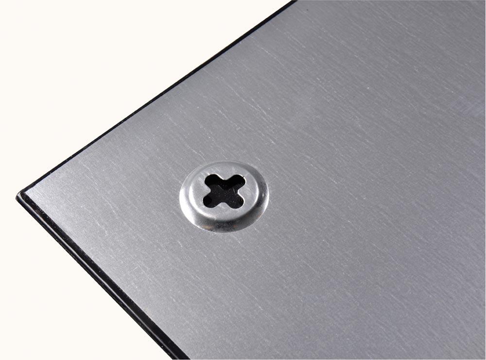 Glasboard, BxH 600x400 mm, schwarz