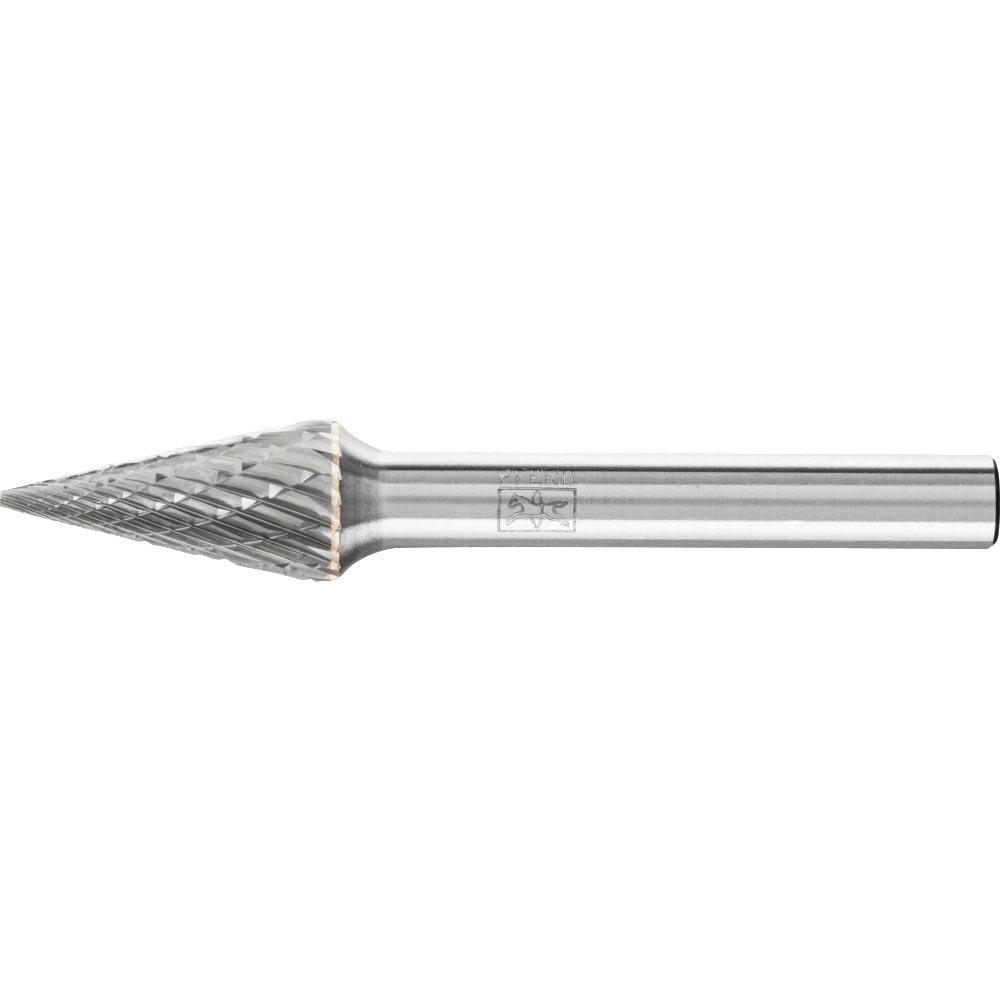 Frässtift SKM Ø 10 mm Kopflänge 20 mm Schaft-Ø 6 mm Hartmetall Verzahnung 3 PLUS
