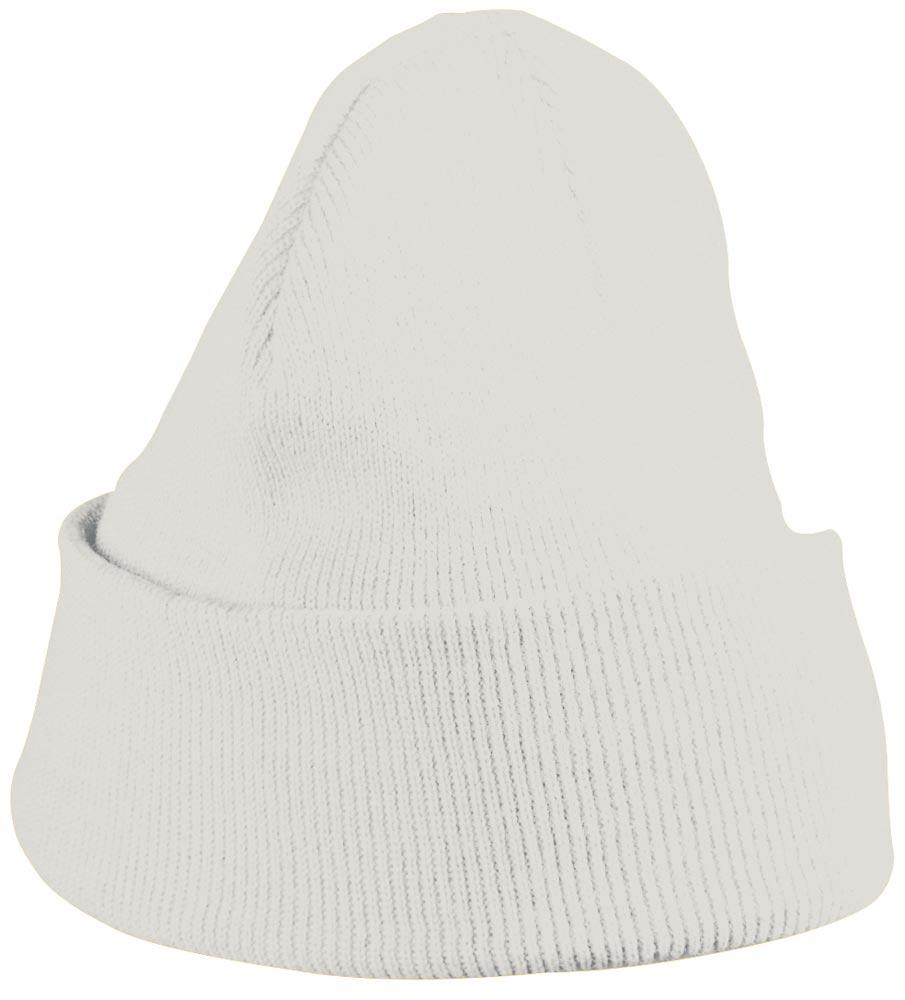 Stickmütze klassisch, Knitted Cap, off-white