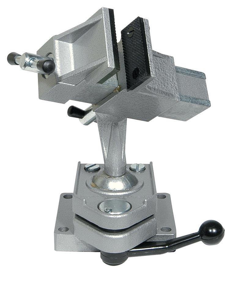 Feinmechanikerschraubstock Backenbreite 80 mm Spannweite 110 mm Anschraubplatte