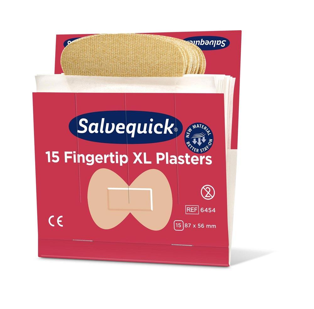 Pflasterstrips Salvequick elastisch 6 Nachfüllpack. je 15 St.