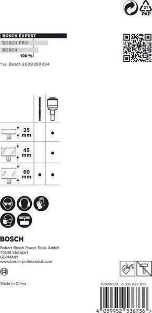 Adapter Power-Change Plus HSS-G-Bohrer für Lochsägen